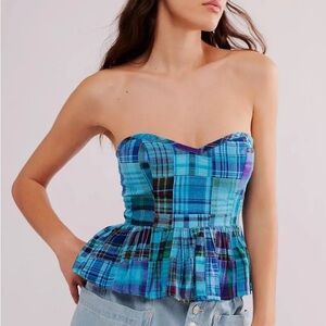 NWOT Free People Madeira Corset